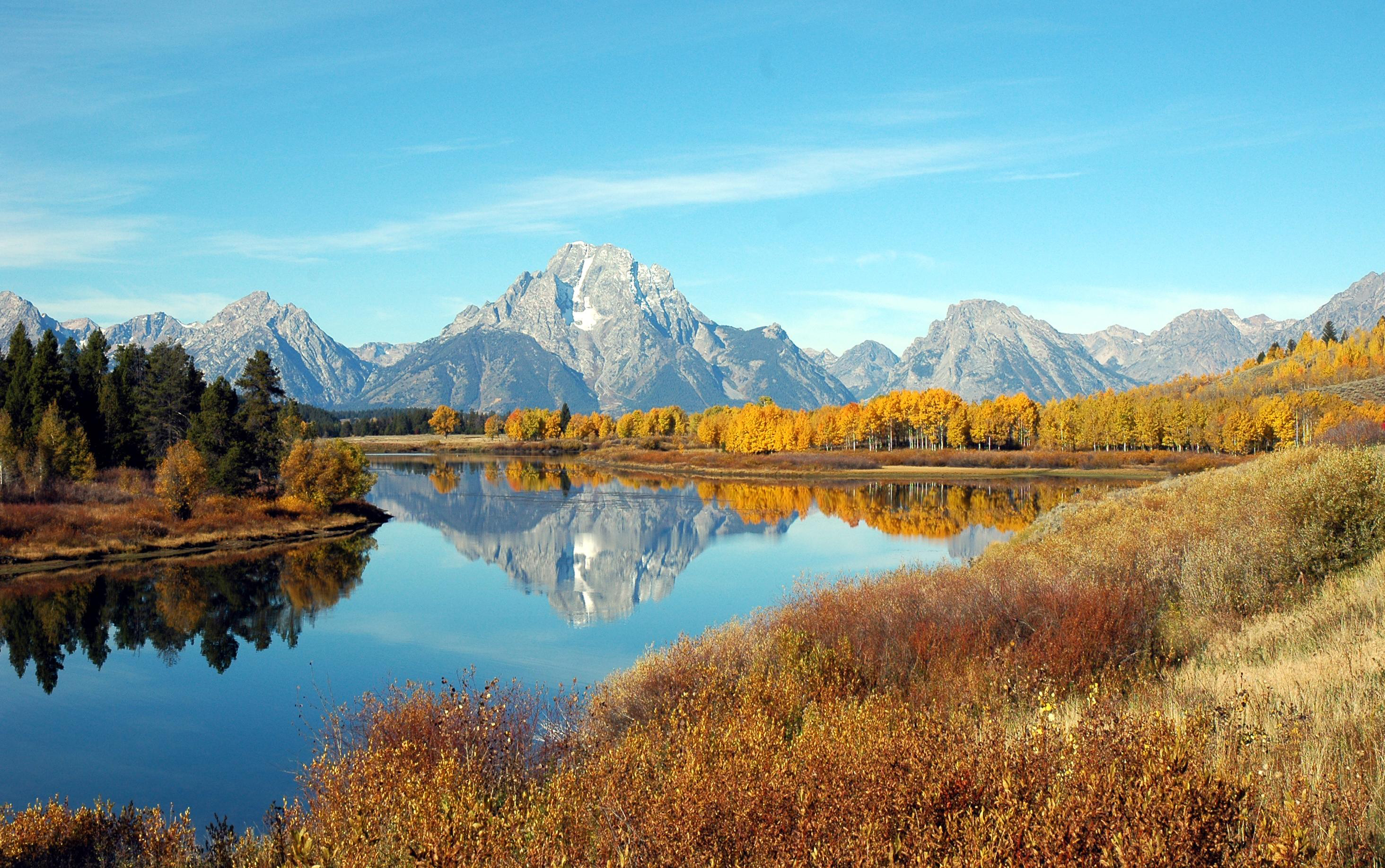 River in the Grand Teton National Park